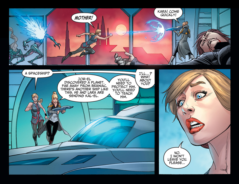 Illustration for article titled Witness the Moment Supergirl Arrives in the World of Injustice